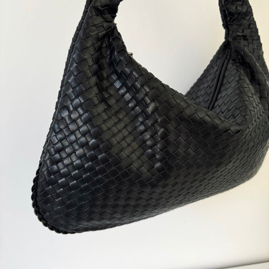 Sac Tressé Maddy noir