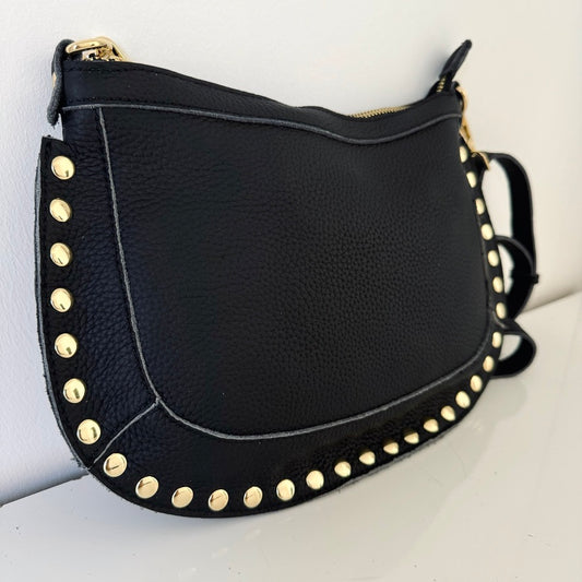 Sac Clou en cuir noir