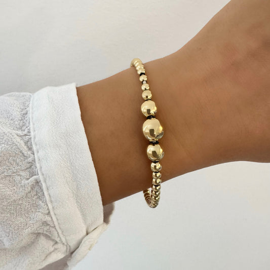 Bracelet jonc Boule